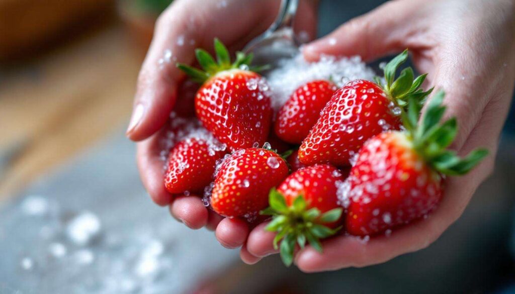 Erdbeeren ohne pestizide die einfache und wirksame japanische methode zum reinigen