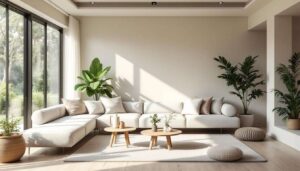Die Hausdesign-Prinzipien, die Räume schaffen, die Entspannung und Stressreduktion fördern