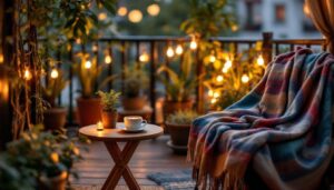 Wie du deine terrasse oder deinen balkon mit wenigen handgriffen viel gemuetlicher machst