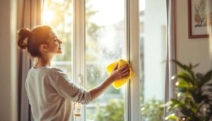 Fenster streifenfrei reinigen: Dieses einfache Hausmittel wirkt erstaunlich gut – und ein Teelöffel davon reicht völlig aus
