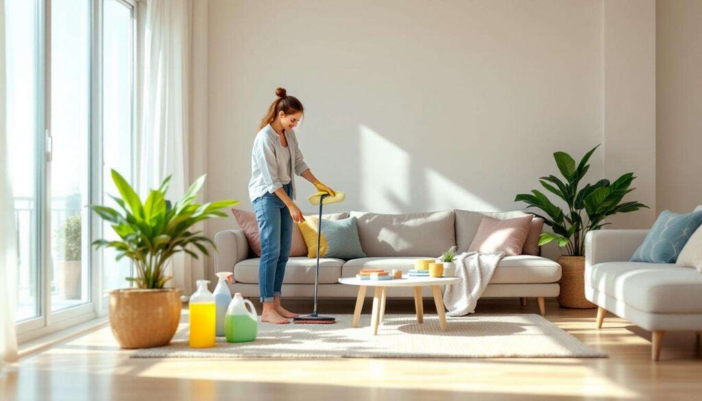 Wie du Zeit und Nerven sparst, wenn du deine Wohnung in kleinen täglichen Etappen reinigst