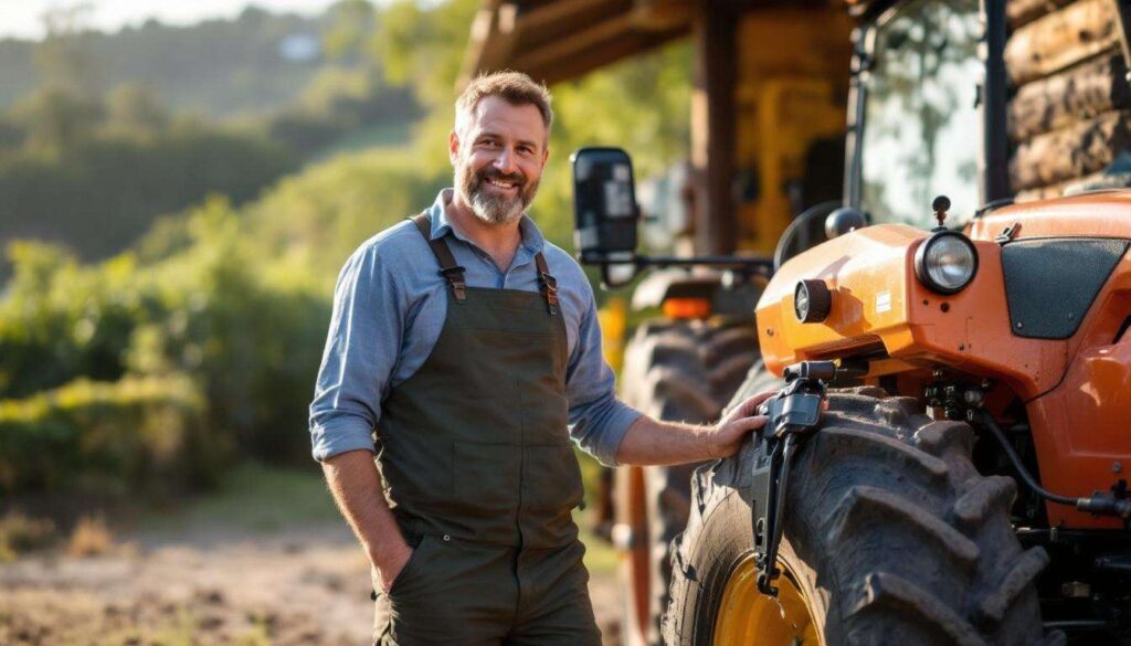 Landwirt baut sich elektrische Frontladerverriegelung für 60 €