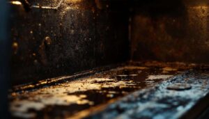 Ewig nicht geputzt: Mit einem Hausmittel wird Ihr Backofen schnell wieder blitzblank