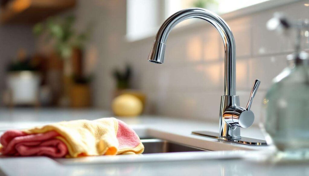 Warum Sie den Putz-Lappen nicht über den Wasserhahn hängen sollten