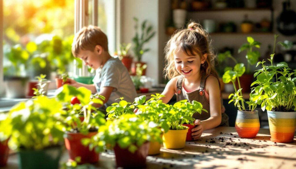 Grüne Entdecker: Mit Kindern Gemüse auf der Fensterbank vorziehen